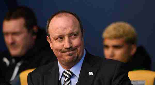 Il tecnico del Newcastle Rafa Benitez.