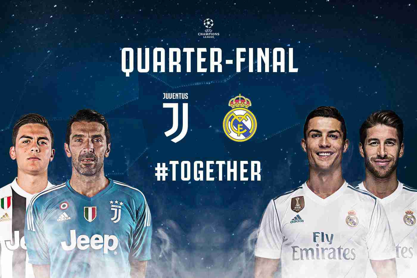 Probabili Formazioni Juventus-Real Madrid Champions League 3-4 ...