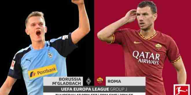 pronostico, uefa europa league, borussia monchengladbach, roma