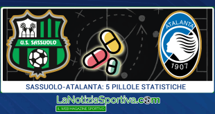 sassuolo-atalanta in pillole