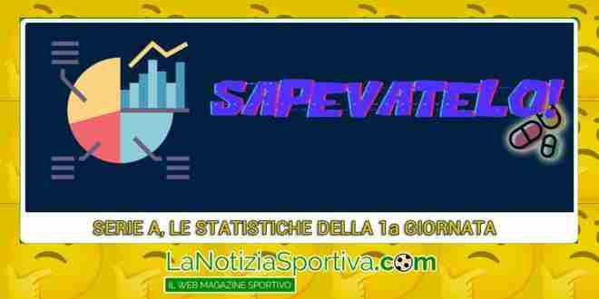 sapevatelo statistiche 1a giornata