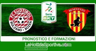 pronostico sudtirol-benevento