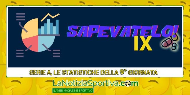 sapevatelo statistiche 9a giornata