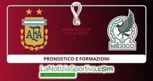 pronostico e formazioni argentina messico