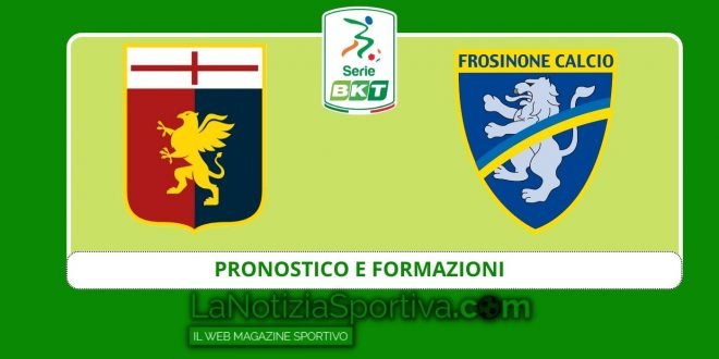 genoa-frosinone pronostico e formazioni