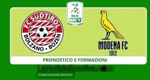 pronostico formazioni sudtirol-modena