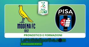 Pronostico Modena-Pisa Serie B