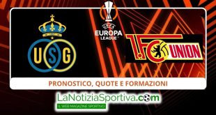 Pronostico Saint gilloise-union berlino Europa League