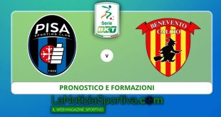 Pronostico pisa-benevento Serie B
