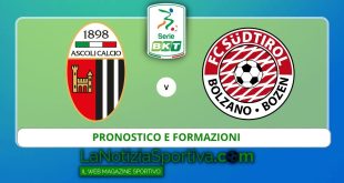Pronostico Ascoli-Sudtirol Serie B
