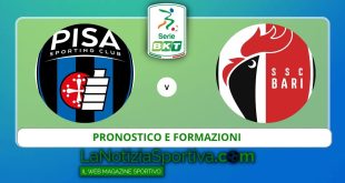 Pronostico Pisa-Bari Serie B