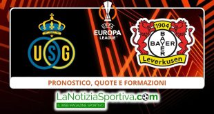 Pronostico Saint Gilloise-Bayer Europa League