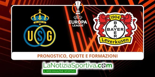 Pronostico Saint Gilloise-Bayer Europa League