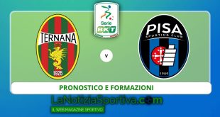 Pronostico Ternana-Pisa Serie B