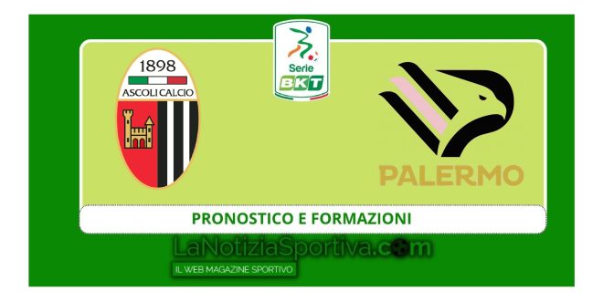 Ascoli-Palermo, quinta giornata di Serie B