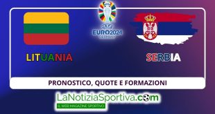 Pronostico Euro 2024 lituania serbia