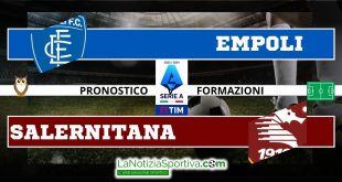 Pronostico Serie A Empoli-Salernitana