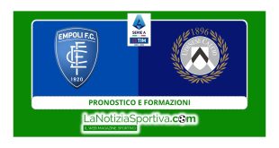 Empoli-Udinese, ottava giornata di Serie A