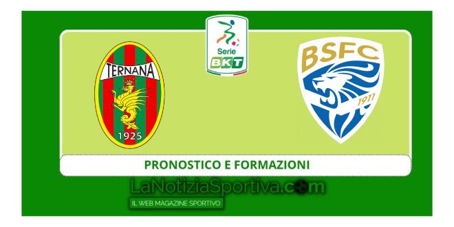 Ternana-Brescia, decima giornata di Serie B