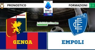 Pronostico Serie A Genoa-Empoli