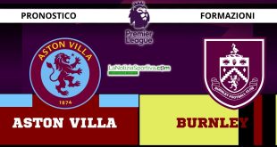 Pronostico Premier League Aston Villa Burnley