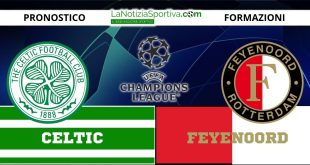 Pronostico UCL celtic-feyenoord