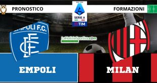 Pronostico Serie A Empoli-Milan