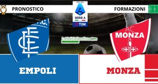 Pronostico Serie A Empoli-Monza