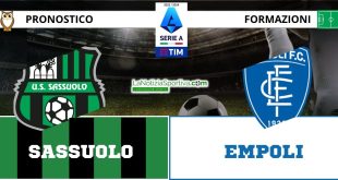 Sassuolo-Empoli Pronostico Serie A