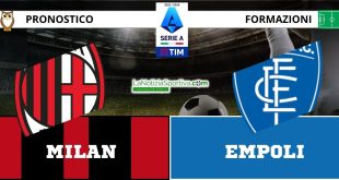 Milan-Empoli Pronostico Serie A