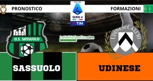 Pronostico Serie A Sassuolo-Udinese