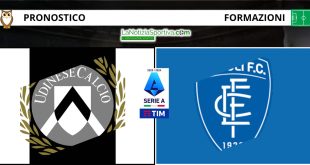 Pronostico Serie A Udinese-Empoli