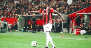 Jeremie Boga con la maglia del Nizza