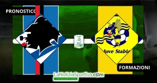 Pronostico Serie B samp juve stabia
