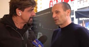 Massimiliano Allegri e Valerio Staffelli