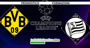 BVB-Sturm Graz Pronostico Champions League