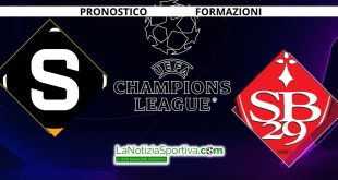 Sparta Praga-Brest Pronostico Champions League