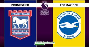 Ipswich-Brighton Pronostico Premier League