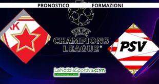 Pronostico Champions League Stella Rossa PSV