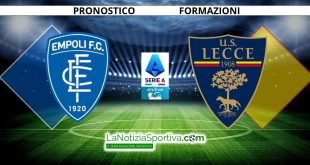 Pronostico Serie A Empoli-Lecce