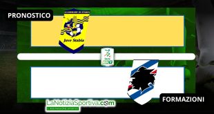 Pronostico Serie B Juve Stabia-Samp
