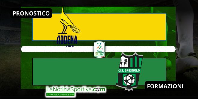 Pronostico Serie B Modena-Sassuolo