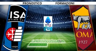 Pronostico Serie A Pisa-Roma