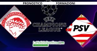 Pronostico olympiakos psv