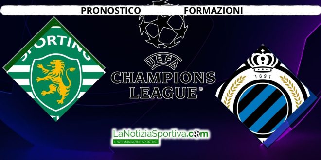 Sporting-Brugge Pronostico Champions League