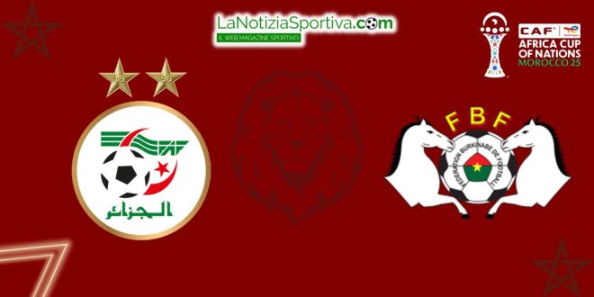 Coppa D'Africa pronostico algeria burkina faso