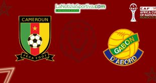 pronostico camerun gabon coppa d'africa